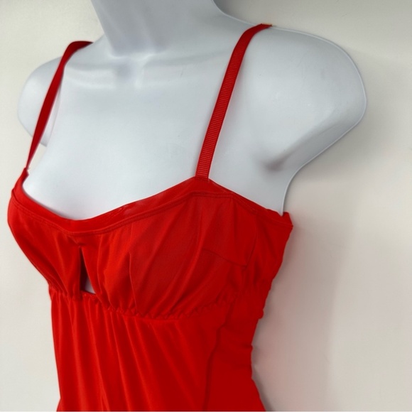 Revolve x Hah Under the Wire Bodysuit Blood Orange Red Size Small New with Tags - Picture 10 of 15